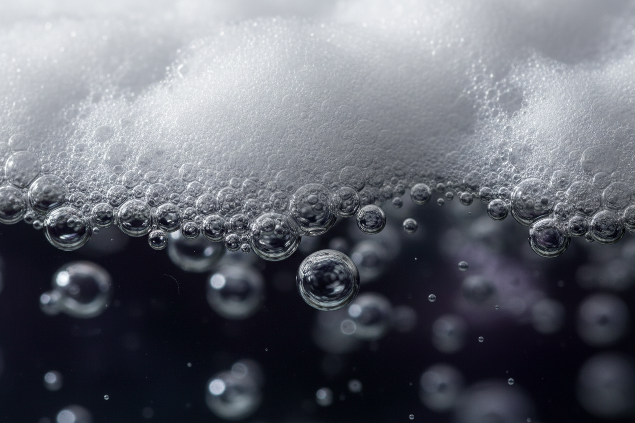 Water and Foam